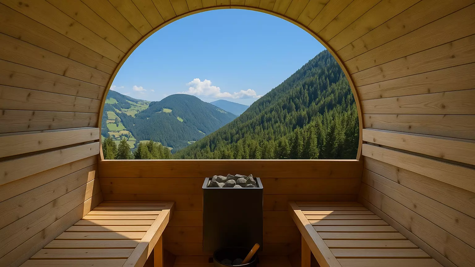 Panoramasauna Kröllhof Weitental Vintl